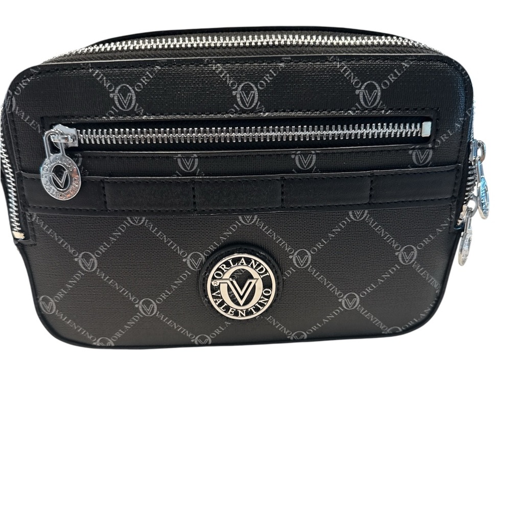 Valentino Orlandi Black Crossbody Bag